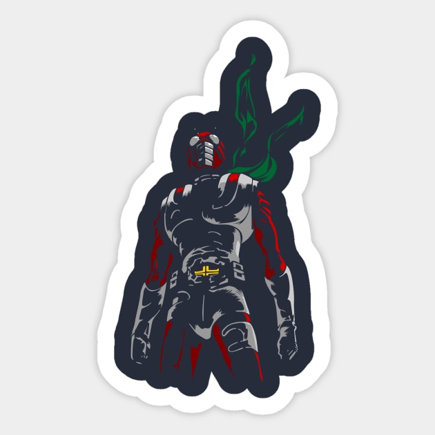 MASKED RIDER ZX Sticker by keenkei